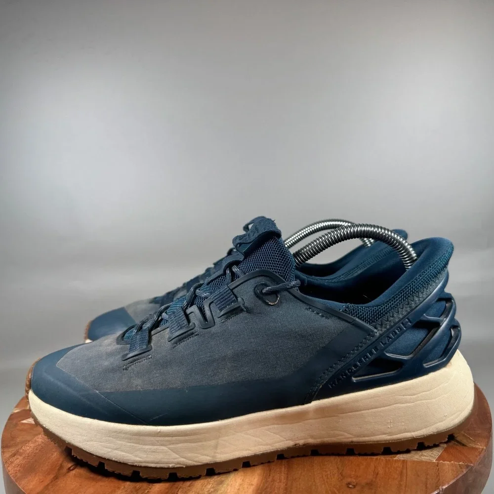 Kizik Wasatch Navy Blue Hands Free Slip On Sneakers Womens 9.5 DWASTD07-1D